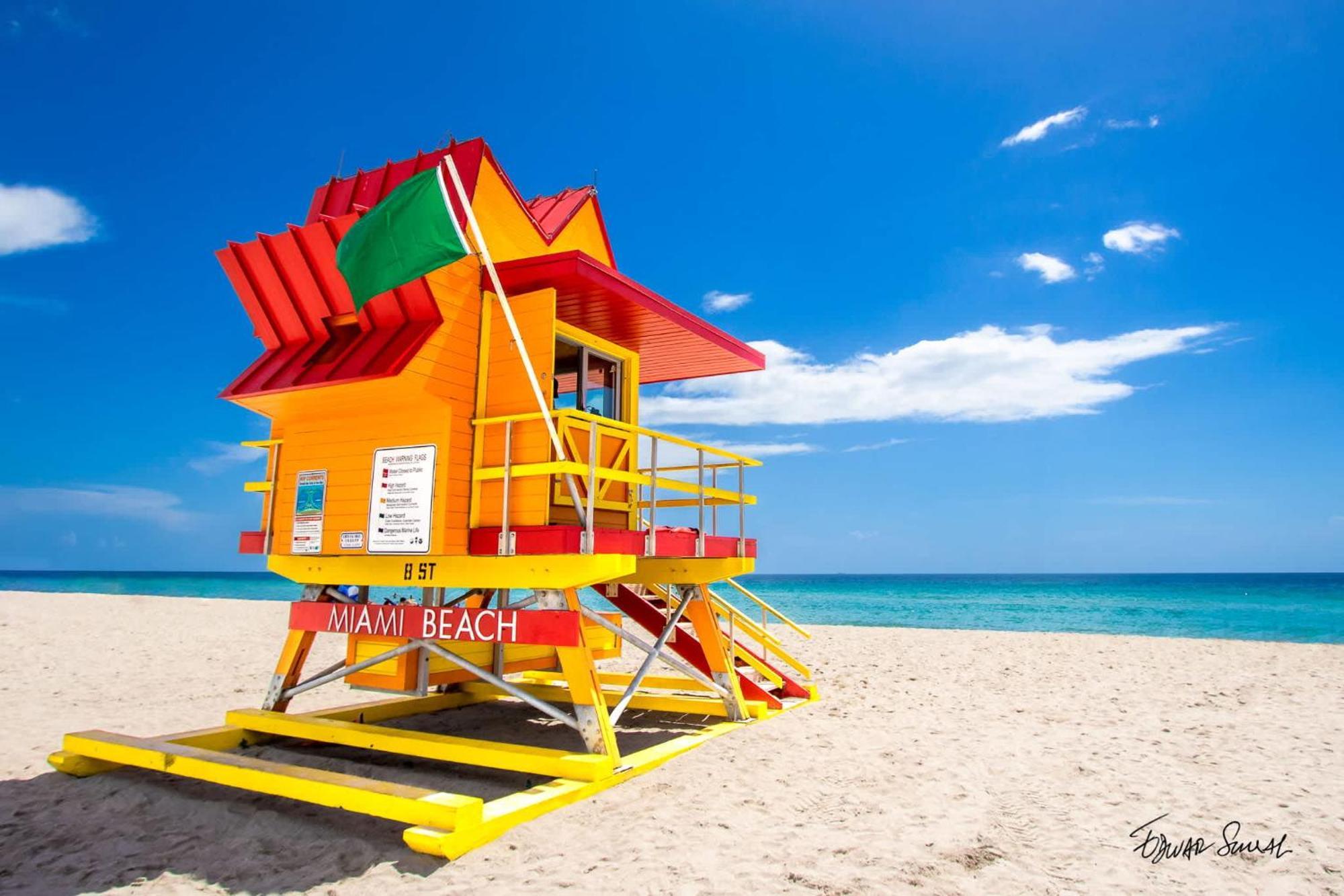 South Beach 2 Bedroom Family & Pet Friendly Apartment With Balcony & Free Parking Μαϊάμι Μπιτς Εξωτερικό φωτογραφία